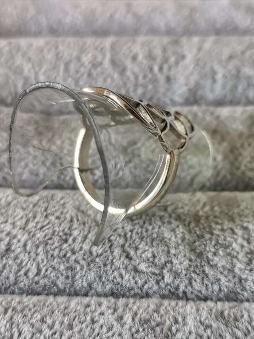 Silver Flower of Life Ring
