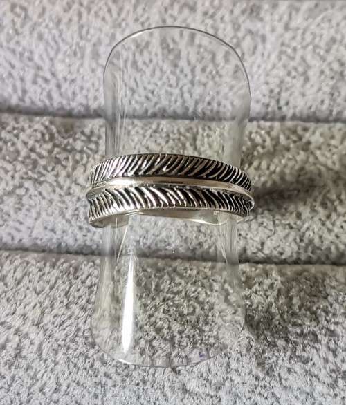 DISCOUNT!!! Silver Feather Ring