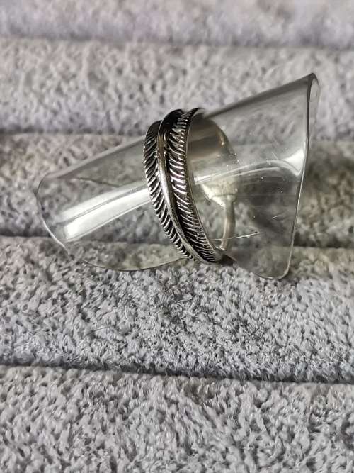 DISCOUNT!!! Silver Feather Ring