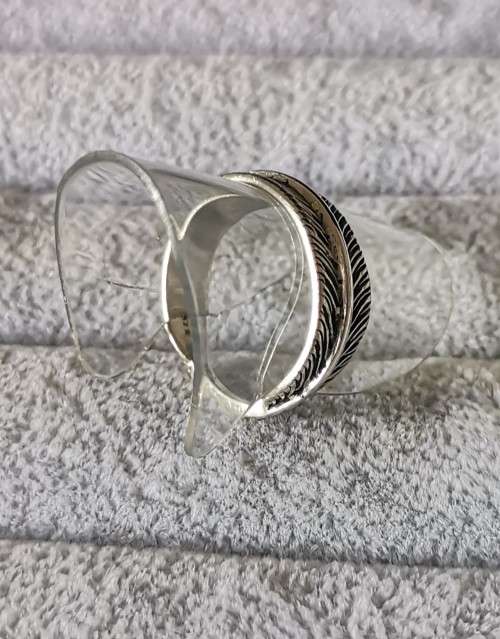 DISCOUNT!!! Silver Feather Ring