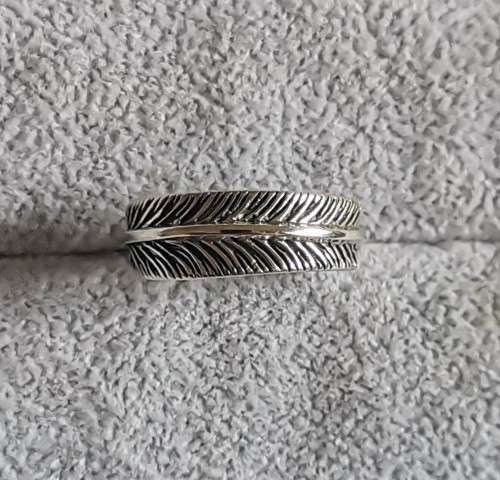 DISCOUNT!!! Silver Feather Ring