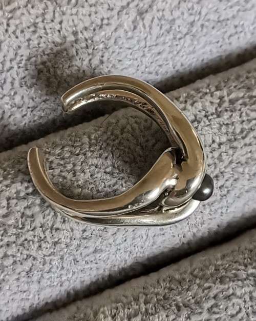 DISCOUNT!!! Silver Pearl Ring