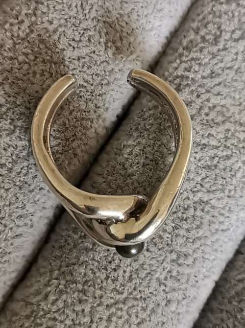 DISCOUNT!!! Silver Pearl Ring