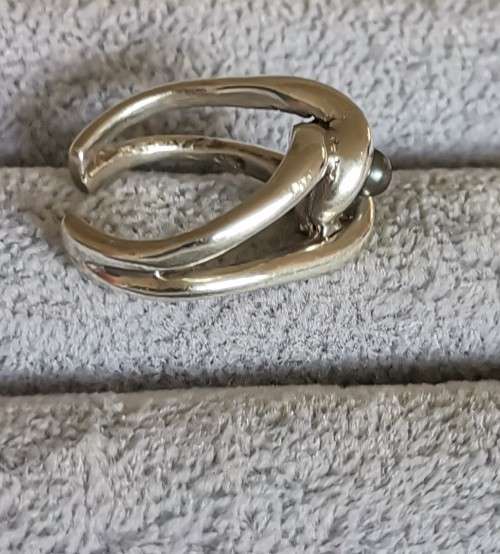 DISCOUNT!!! Silver Pearl Ring