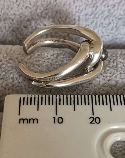 DISCOUNT!!! Silver Pearl Ring
