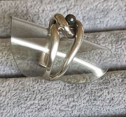 DISCOUNT!!! Silver Pearl Ring