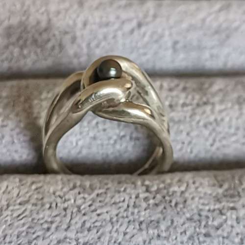 DISCOUNT!!! Silver Pearl Ring