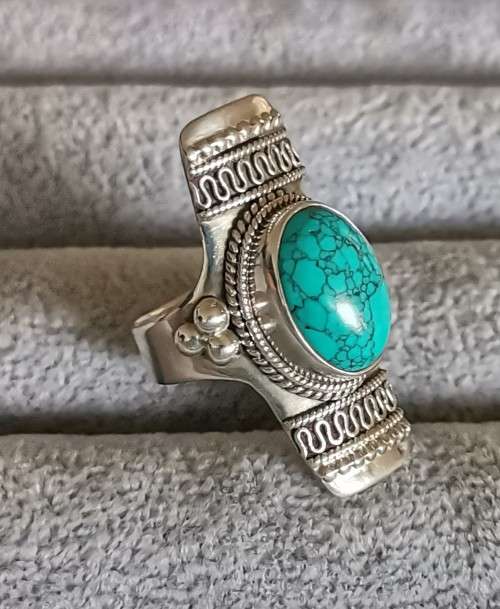 DISCOUNT!!! Silver Turquois Ring