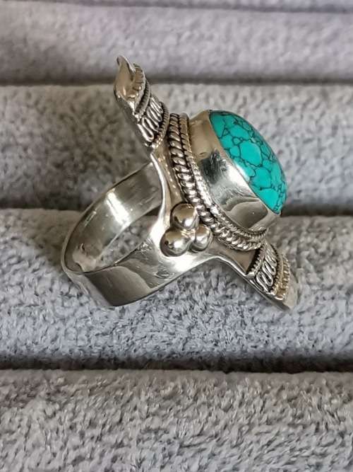 DISCOUNT!!! Silver Turquois Ring