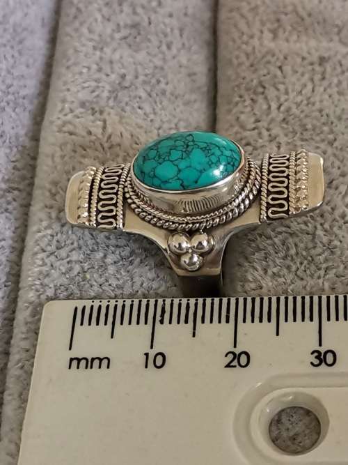 DISCOUNT!!! Silver Turquois Ring