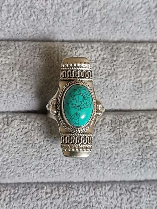 DISCOUNT!!! Silver Turquois Ring