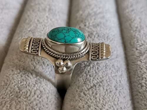 DISCOUNT!!! Silver Turquois Ring