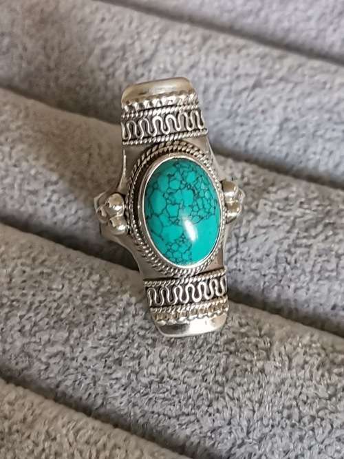 DISCOUNT!!! Silver Turquois Ring