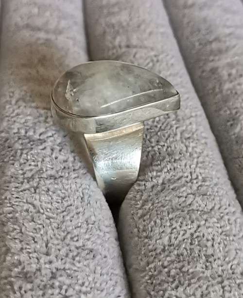 DISCOUNT!!! Silver Moonstone Ring
