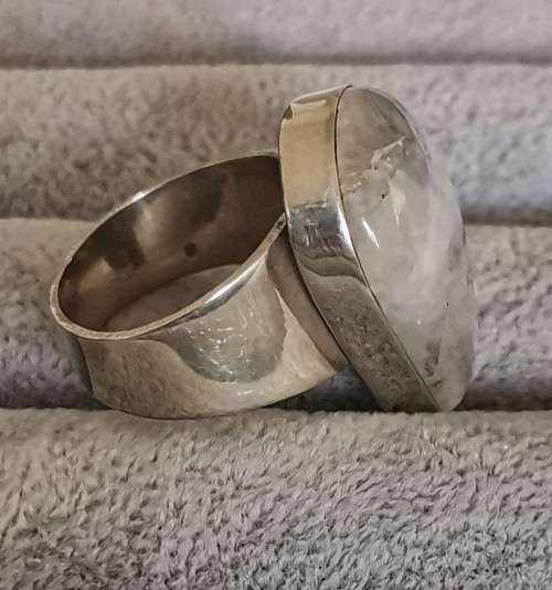 DISCOUNT!!! Silver Moonstone Ring