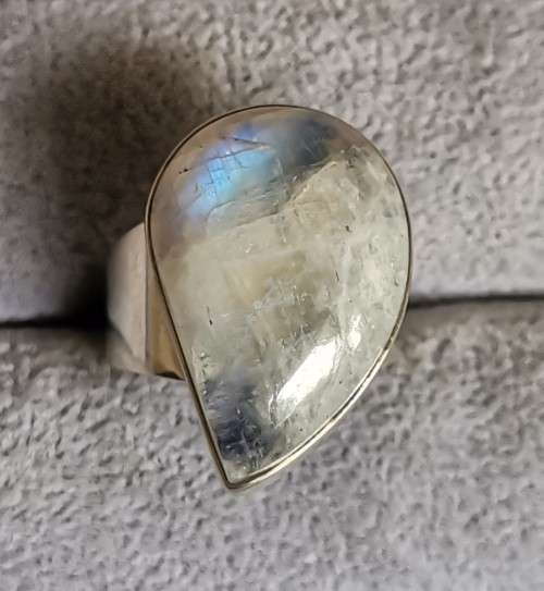 DISCOUNT!!! Silver Moonstone Ring