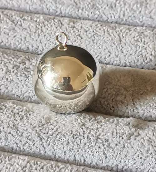 DISCOUNT!!! Silver Ball Pendant
