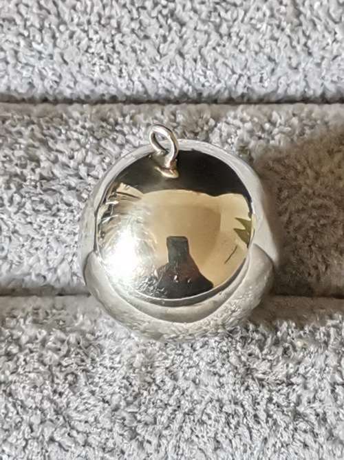 DISCOUNT!!! Silver Ball Pendant