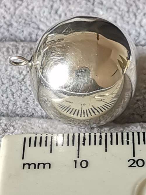 DISCOUNT!!! Silver Ball Pendant