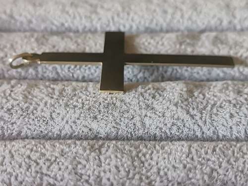 Big Silver Cross Pendant