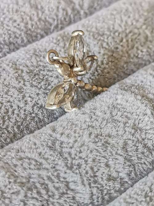 DISCOUNT!!! Silver Dragonfly Pendant