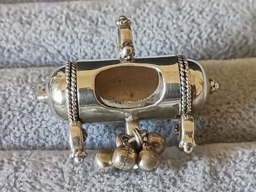 Unique Silver Taweez Pendant