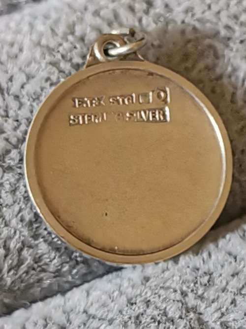 DISCOUNT!!! Silver St. Christopher Pendant