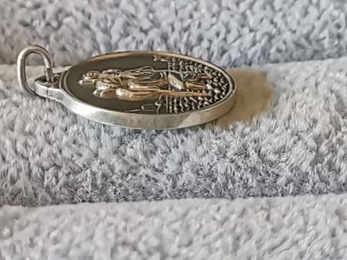 DISCOUNT!!! Silver St. Christopher Pendant