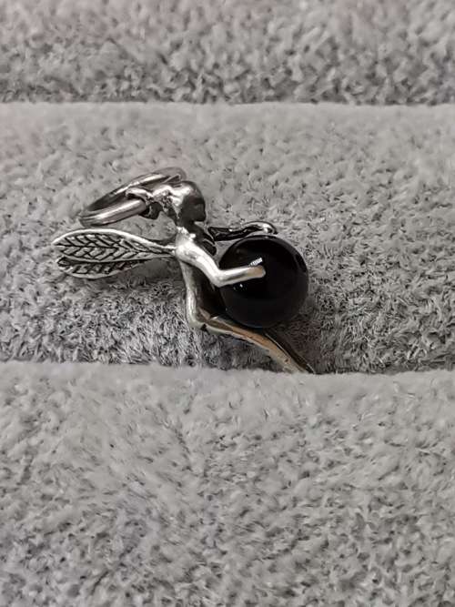 Silver Fairy Pendant
