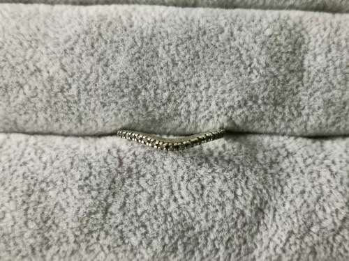 Curved 9ct Gold Ring