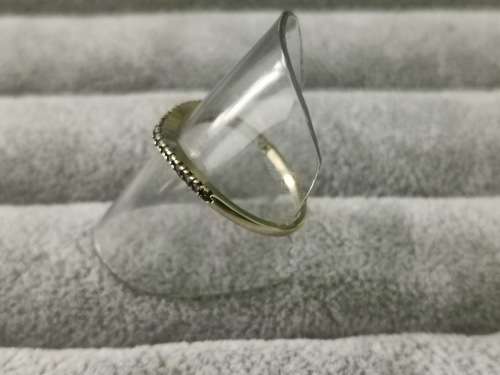 Curved 9ct Gold Ring