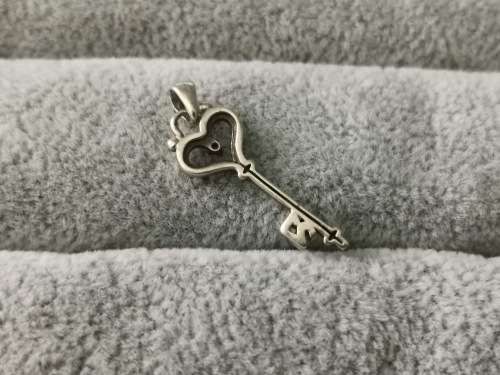 Silver 21 Key Pendant