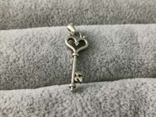 Silver 21 Key Pendant