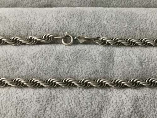 DISCOUNT!!! Silver Rope Chain