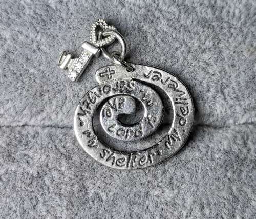 DISCOUNT!!! Silver Bible Pendant