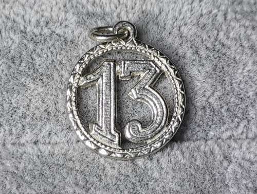 DISCOUNT!!! Silver 13 Pendant