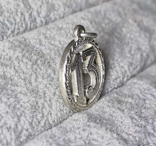 DISCOUNT!!! Silver 13 Pendant
