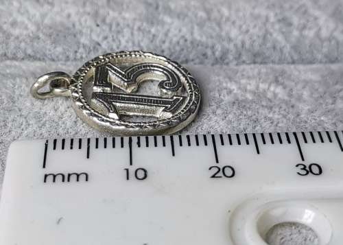 DISCOUNT!!! Silver 13 Pendant