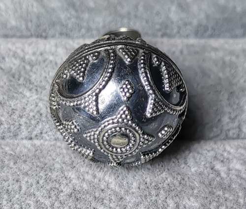 DISCOUNT!!! Silver Ball Chime Pendant