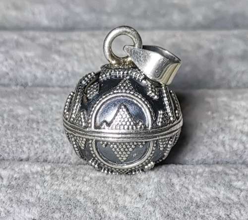 DISCOUNT!!! Silver Ball Chime Pendant