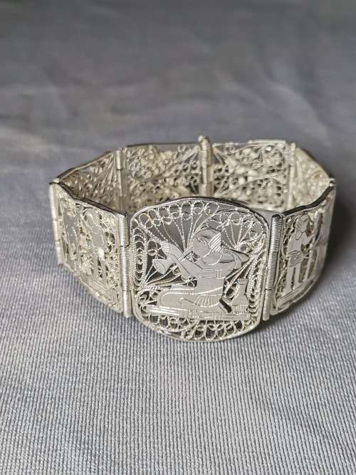 DISCOUNT!!! Silver Egyptian Bracelet