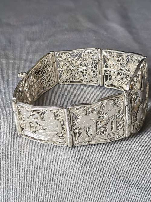 DISCOUNT!!! Silver Egyptian Bracelet