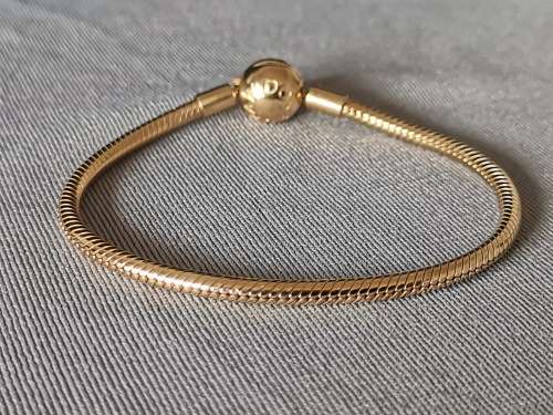 Gold Plated Pandora Bracelet