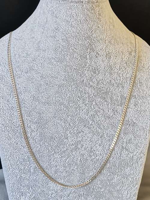 DISCOUNT!!! Silver Curb Chain