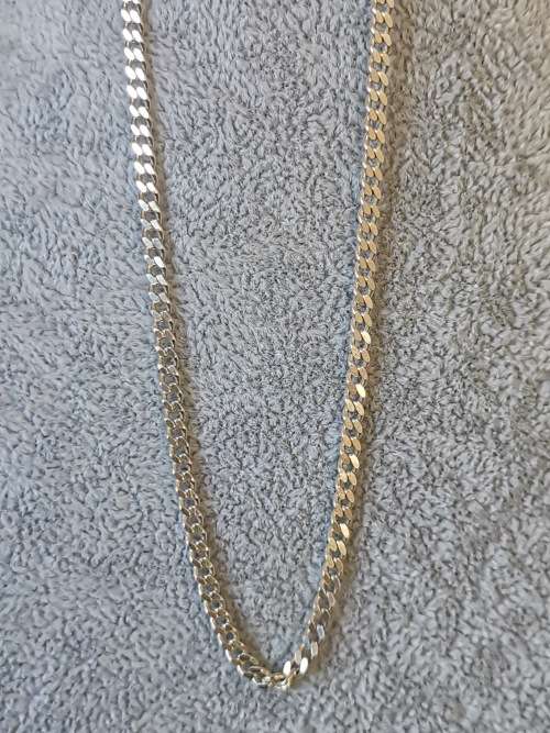 DISCOUNT!!! Silver Curb Chain
