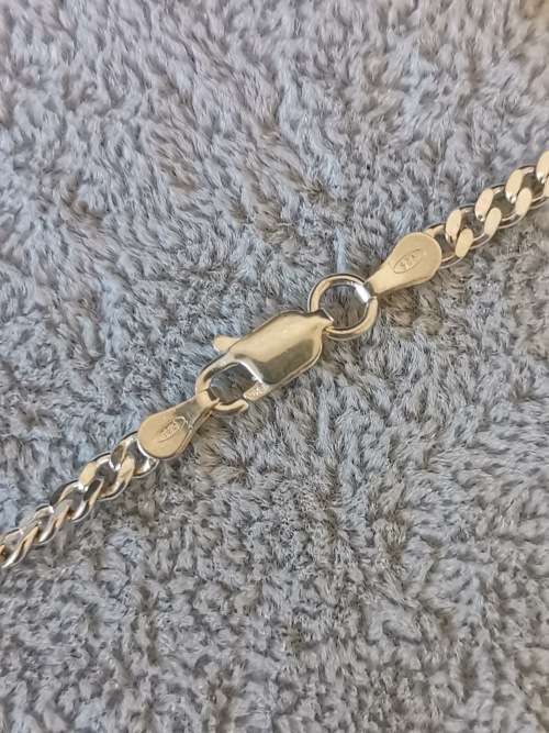 DISCOUNT!!! Silver Curb Chain