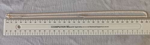 DISCOUNT!!! Silver Curb Chain