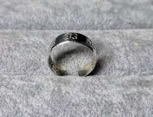 Cute Silver Toe Ring