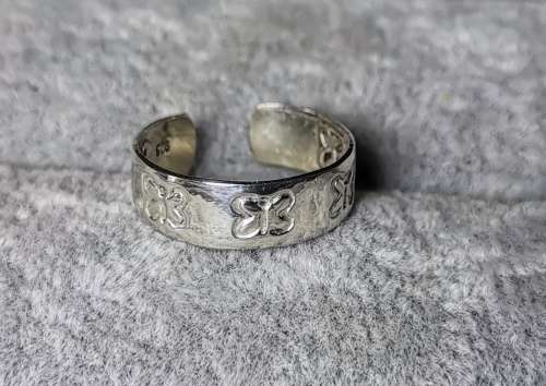 Cute Silver Toe Ring