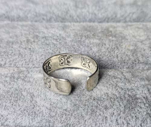 Cute Silver Toe Ring